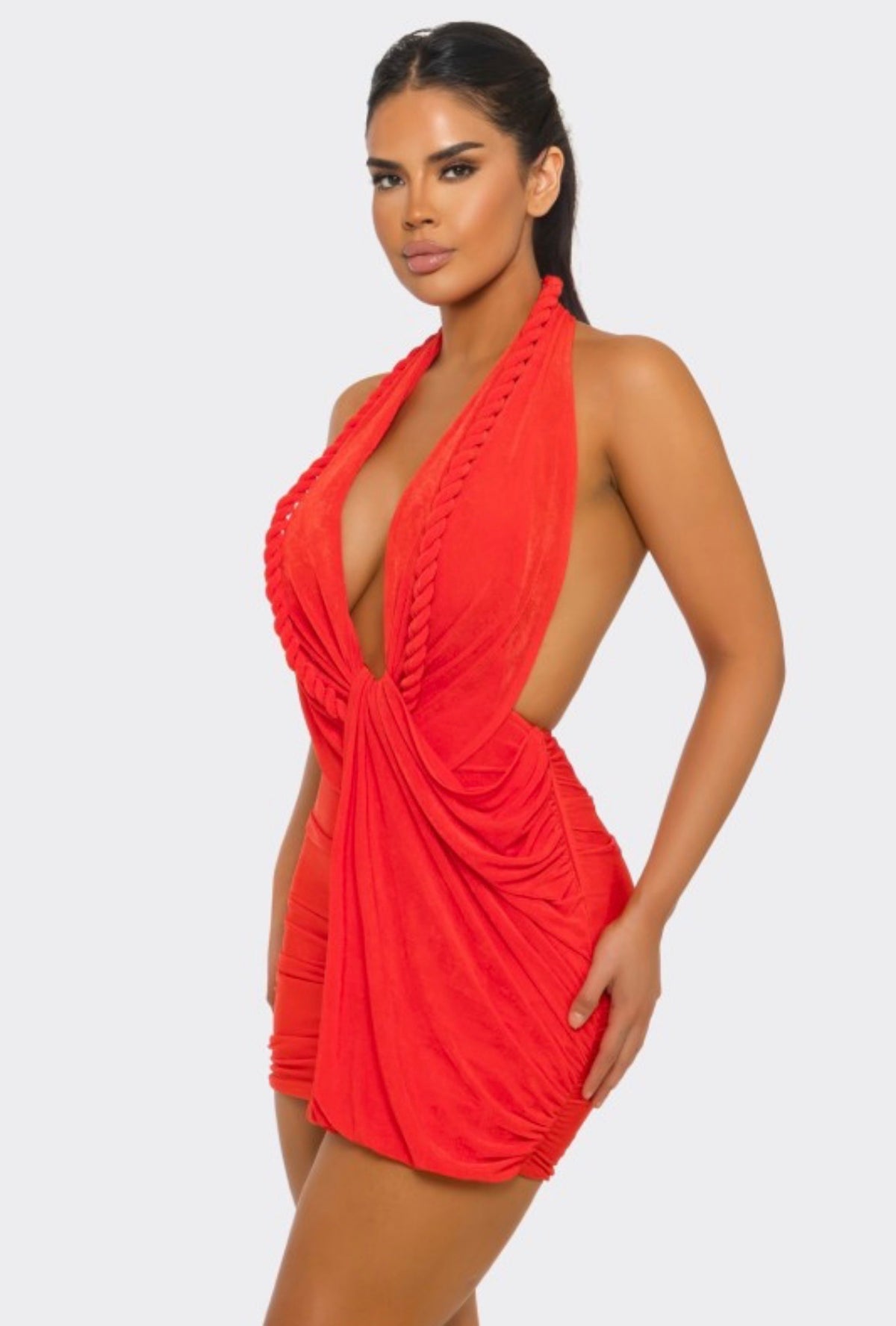Gabriella Mini Dress -Red