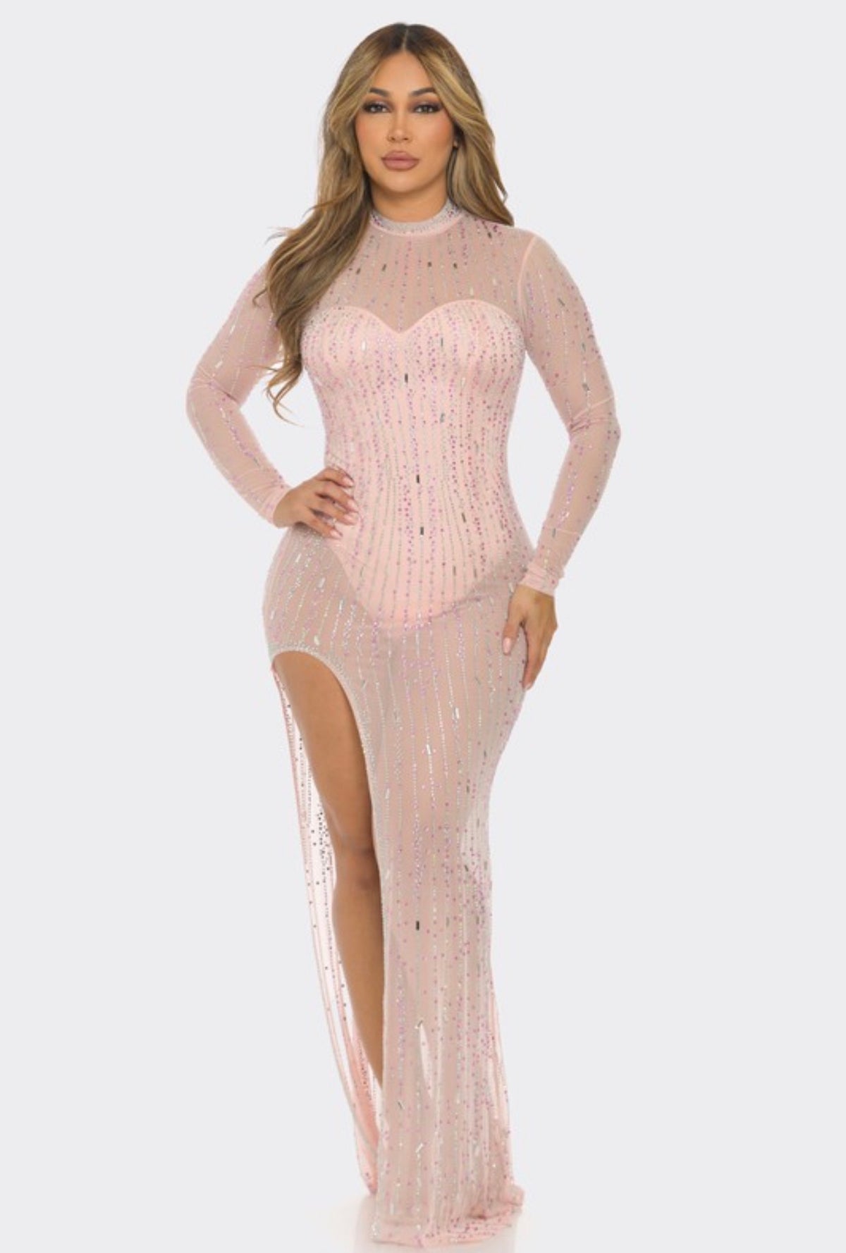 Aria Maxi Dress - Mauve